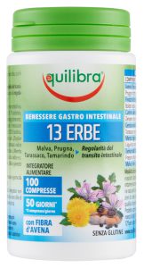 13 erbe con fibra 100 compresse