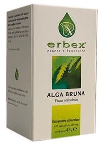 ALGA BRUNA 100CPS 430MG ERBEX