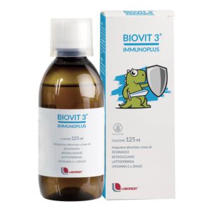 AR Fitofarma Ricerca Naturale Biovit 3 Immunoplus Sciroppo Bambini 125 ml