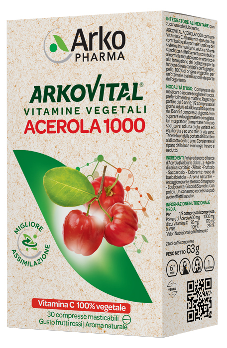 ARKO ACEROLA 30CPR MASTIC