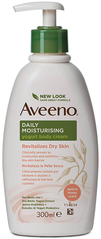 AVEENO CREMA CORPO YOGURT ALBICOCCA&amp;MIELE 300 ML