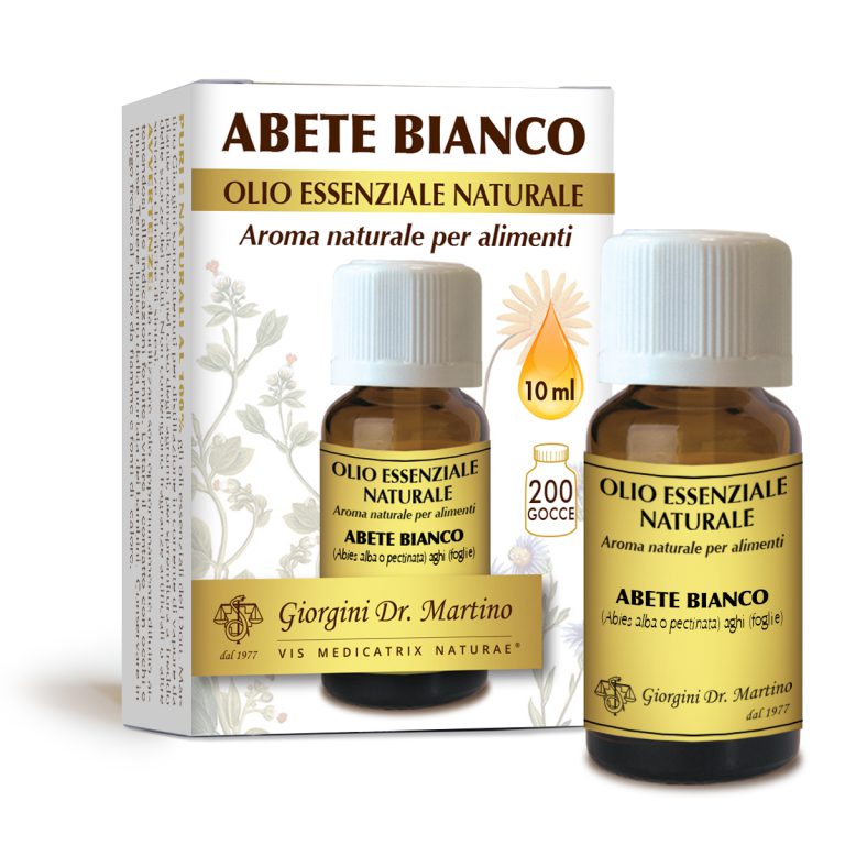 Abete Bianco Olio Essenziale Naturale Giorgini Dr. Martino 10ml