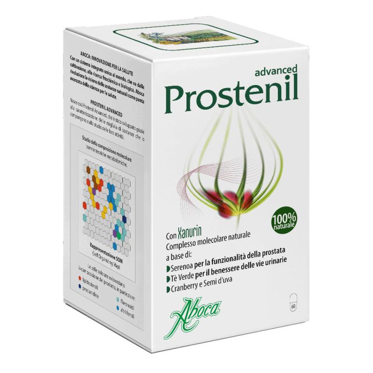 Aboca Benessere Uomo Prostenil Advanced Integratore Alimentare 60 Capsule