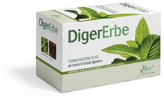 Aboca DigerErbe - Integratore per la Digestione - Tisana 20 Bustine