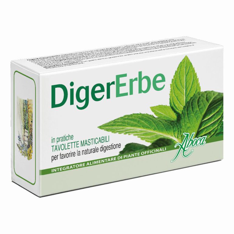 Aboca Digererbe Integratore Alimentare 30 Tavolette