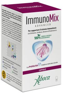 Aboca ImmunoMix Advanced - Integratore per il Sistema Immunitario - 50 Capsule