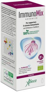 Aboca ImmunoMix Advanced - Integratore per il Sistema Immunitario - Sciroppo 210 g