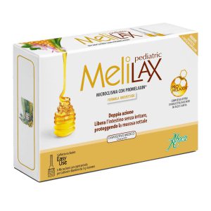 Aboca Melilax Pediatrico Integratore Alimentare 6 Microclismi