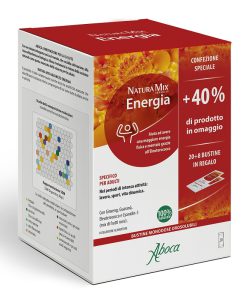 Aboca Natura Mix Advanced Energia - Integratore Tonico Ricostituente - 28 Bustine