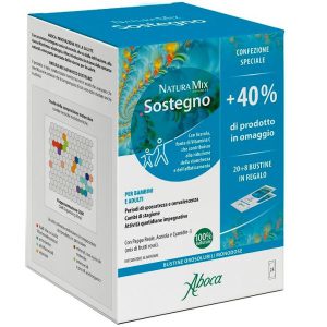 Aboca Natura Mix Advanced - Integratore per Stanchezza e Affaticamento - 28 Bustine