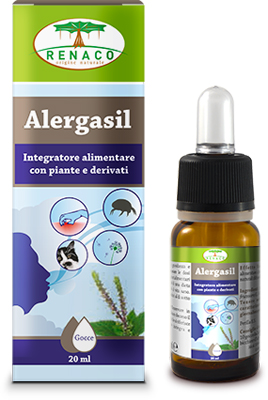 Alergasil Gocce 20 ml integratore con piante Renaco