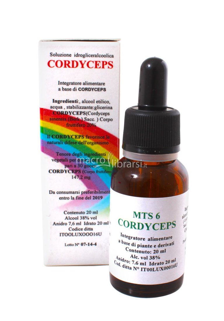 Alkaest Mts6 Cordyceps Gocce 20ml