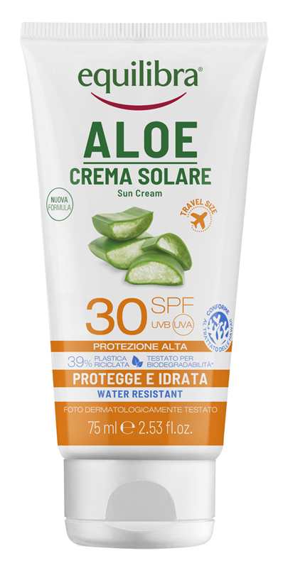 Aloe crema solarie spf30 minitaglia 100 g