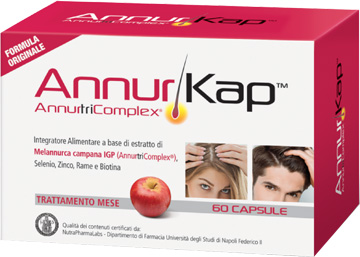 AnnurKap - Integratore Anticaduta Capelli - 60 Capsule