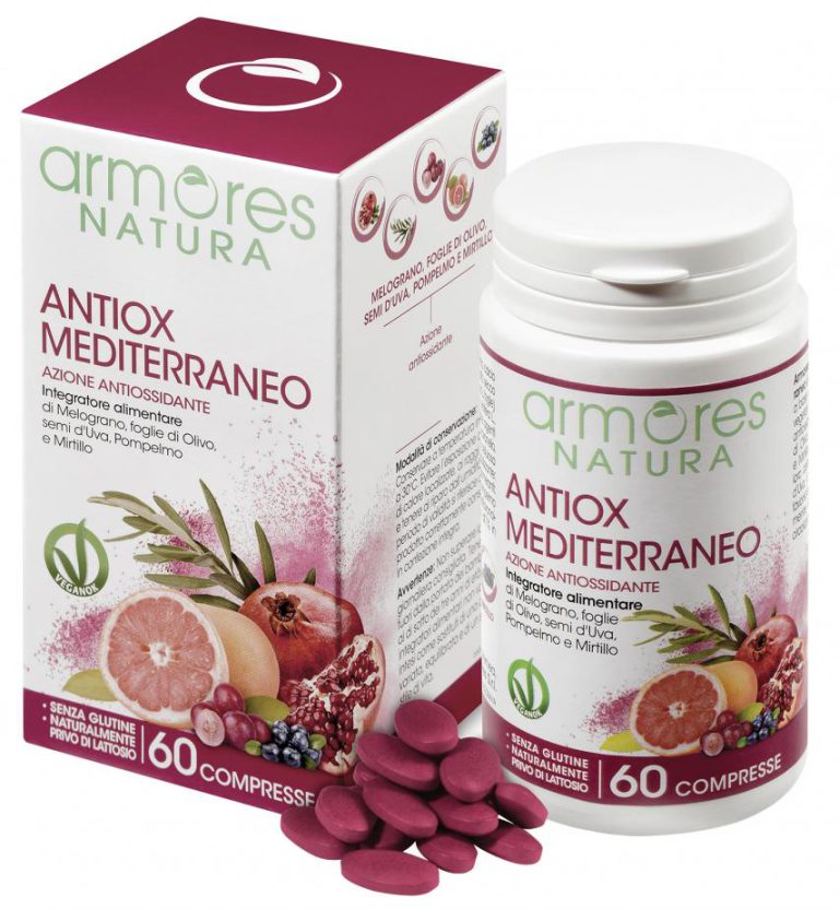 Antiox Mediterraneo Armores Natura 60 Compresse