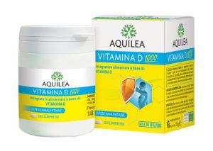 Aquilea Vitamina D 1000 100 compresse per le difese immunitarie - Uriach