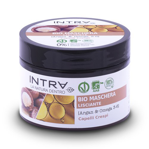 Argan &amp; Omega 3-6 Bio Maschera Lisciante Intra 250ml