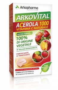 Arko Acerola 1000 compresse masticabile per le difese Immunitarie