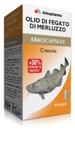 Arko capsule olio fegato merluzzo 60 capsule