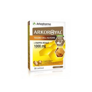 Arkofarma Benessere Naturale Arkocapsule Integratore Pappa Reale 1000 BI20U 30 Capsule