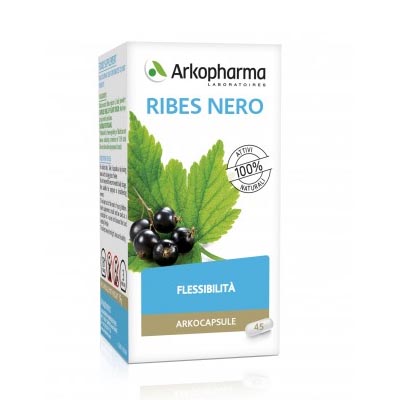 Arkofarma Benessere Naturale Arkocapsule Integratore Ribes Nero Bio 45 Capsule