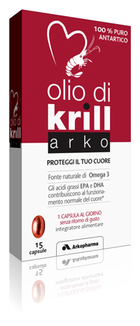 Arkopharma Olio Di Krill Integratore Alimentare 30 Capsule