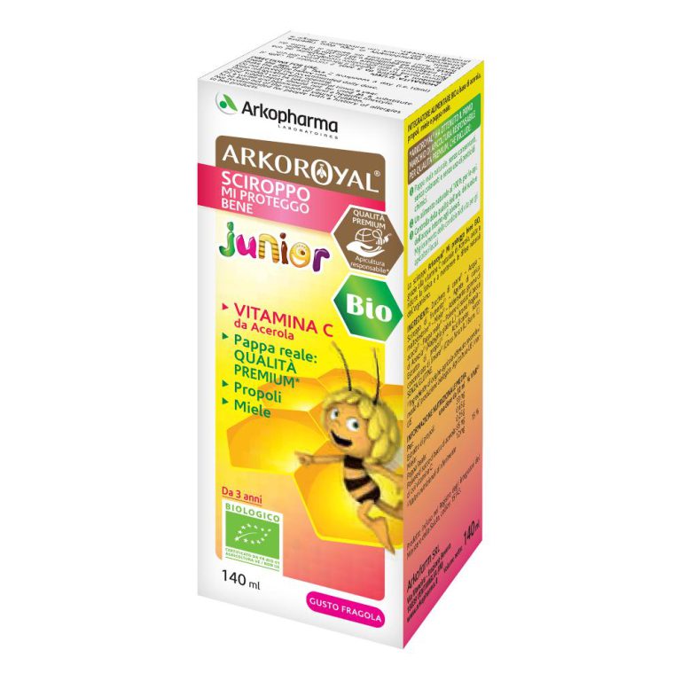 Arkoroyal Sciroppo Mi Proteggo Bene Junior 140ml