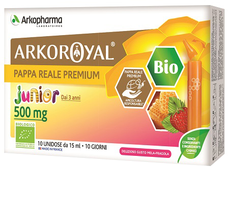 Arkoroyal pappa reale biologica 500 mg 10 unica dose