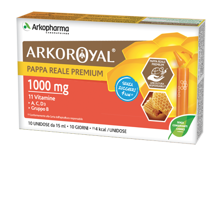 Arkoroyal® Pappa Reale Premium 1000 MG Arkopharma 10 Unidose