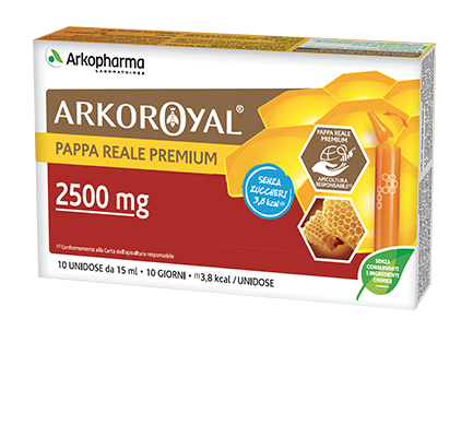 Arkoroyal® Pappa Reale Premium 2500 MG Arkopharma 10 Unidose