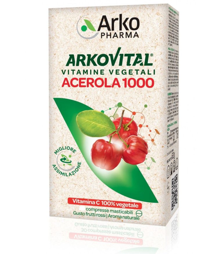 Arkovital Acerola 1000 Arkopharma 60 Compresse