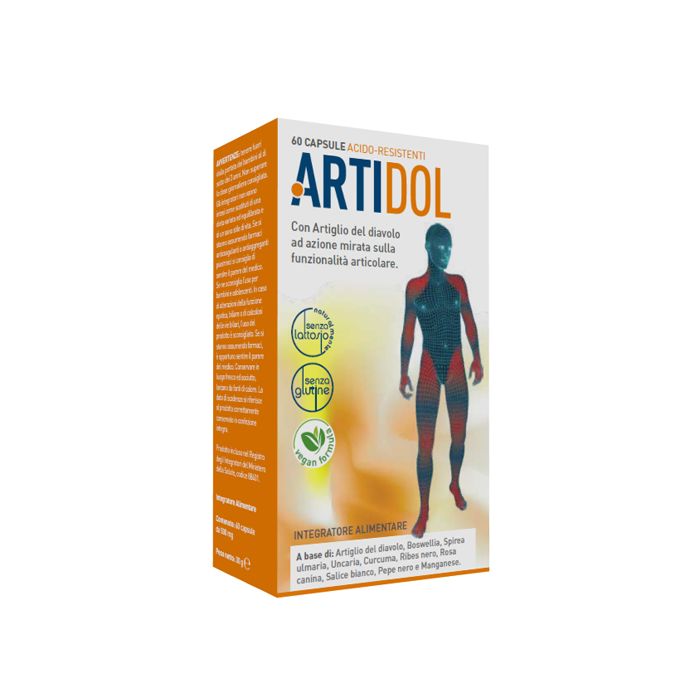 Artidol Integratore Alimentare Erba Vita 60 Capsule