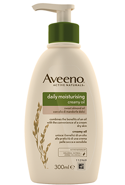 Aveeno Active Naturals Crema Olio Idratante Corpo 300ml