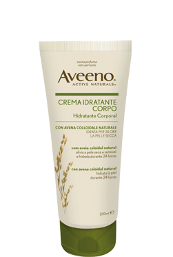 Aveeno Crema Idratante Corpo Daily Moisturising Con Avena Colloidale, Senza Profumo 300ml