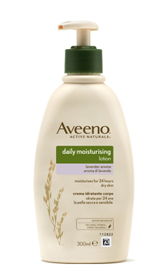 Aveeno crema idratante corpo lavanda 300 ml promo