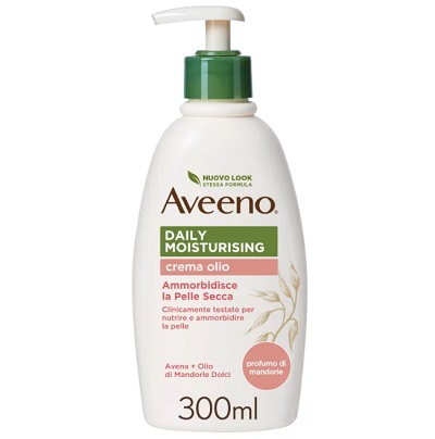 Aveeno daily moisturising crema olio corpo idratante 300 ml