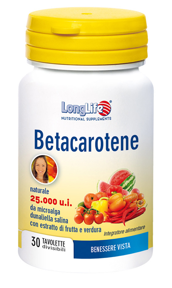 BETACAROTENE 25000 30CPR LONG