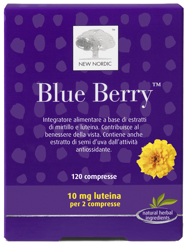 BLUE BERRY 120 COMPRESSE