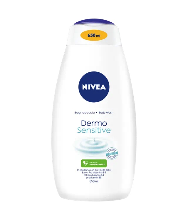 Bagnodoccia Dermo Sensitive Nivea 650ml