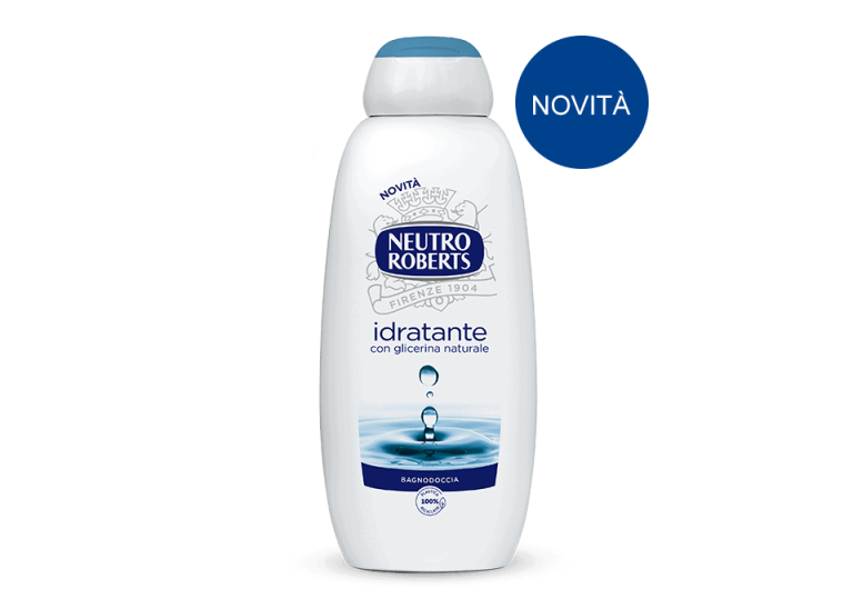 Bagnoschiuma Idratante Con Glicerina Naturale Neutro Roberts 600ml