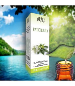 Barakà Patchouly Olio Essenziale Purissimo Naturale Per Alimenti 12ml