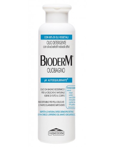 Bioderm Olio Bagno Detergente Corpo 250 ml