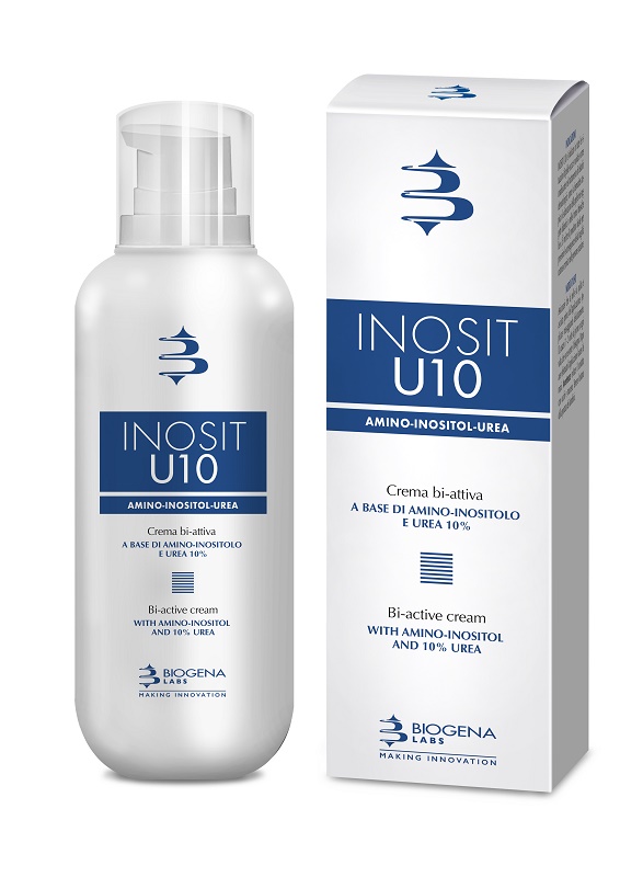 Biogena Inosit U10 - Crema Corpo Bi-Attiva Emolliente per Pella Secca - 400 ml