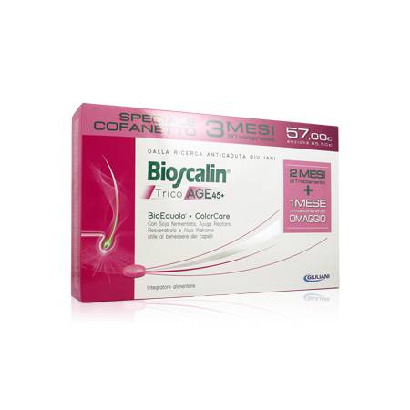 Bioscalin TricoAge 50+ - Integratore Anticaduta Capelli - 90 Compresse