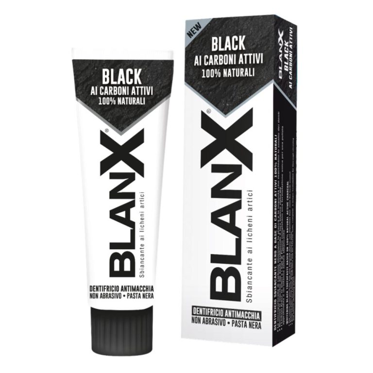 Blanx Black Dentifricio Ai Carboni Attivi Sbiancante e Antimacchia 75ml