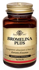 Bromelina plus integratore naturale di estratto di ananas 60 capsule