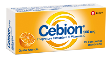 CEBION MASTICABILE ARANCIA VITAMINA C 20 COMPRESSE