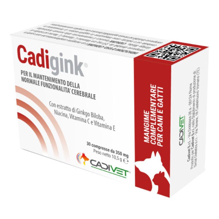 Cadivet Cadigink Mangime Complementare Per Cani E Gatti 30 compresse