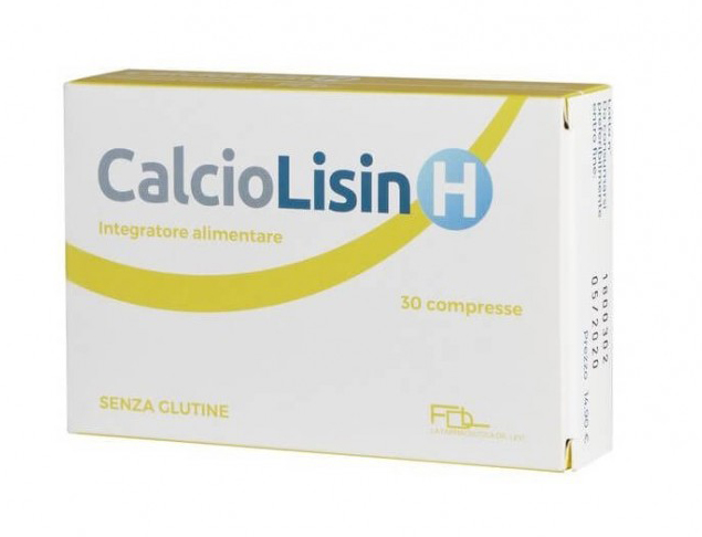 CalcioLisin H FDL 30 Compresse