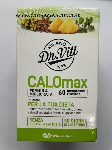 Calomax rimedio dimagrante naturale formula migliorata 60 compresse